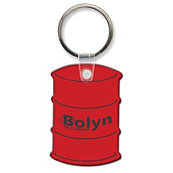 Custom Drum Soft Keychain - Translucent