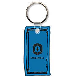 Custom Feed Bag Soft Keychain - Translucent