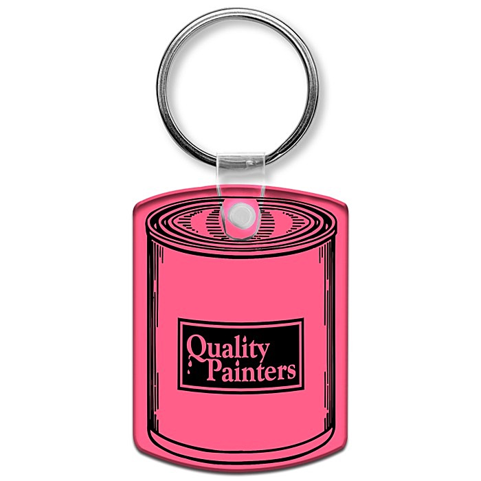 Custom Gallon Can Soft Keychain - Translucent