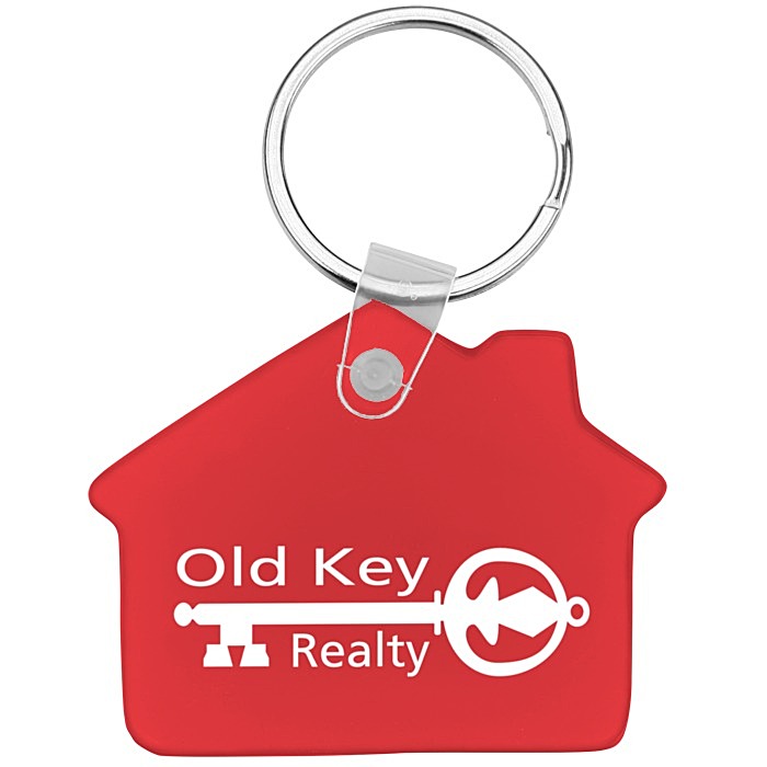 Custom House Soft Keychain - Translucent