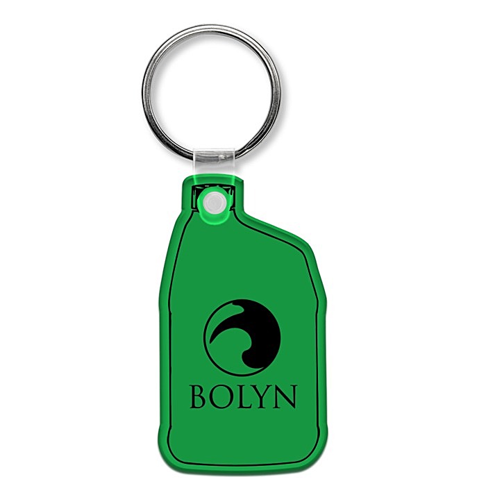 Custom Jug Soft Keychain - Translucent