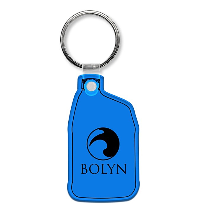 Custom Jug Soft Keychain - Translucent
