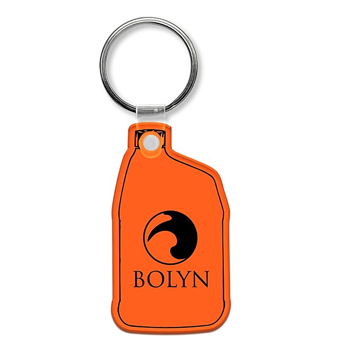 Custom Jug Soft Keychain - Translucent