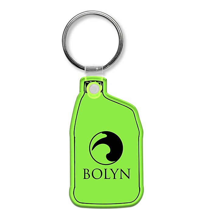 Custom Jug Soft Keychain - Translucent