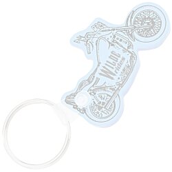 Custom Motorcycle Soft Keychain - Translucent