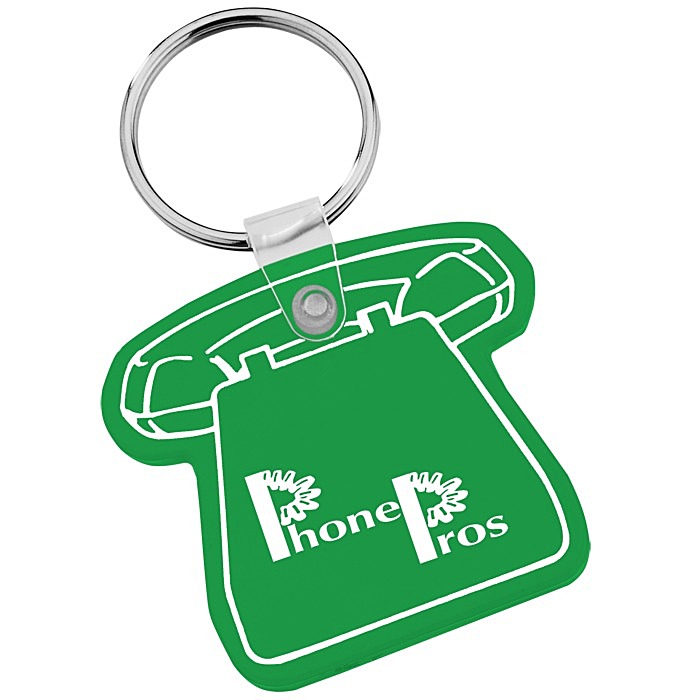 Custom Phone Soft Keychain - Translucent