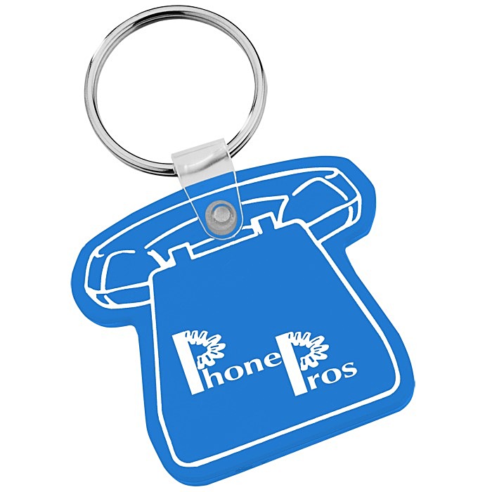Custom Phone Soft Keychain - Translucent