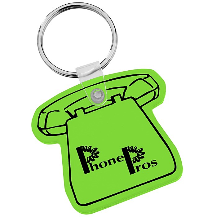 Custom Phone Soft Keychain - Translucent