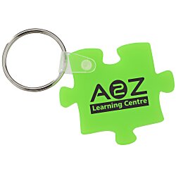Custom Puzzle Soft Keychain - Translucent