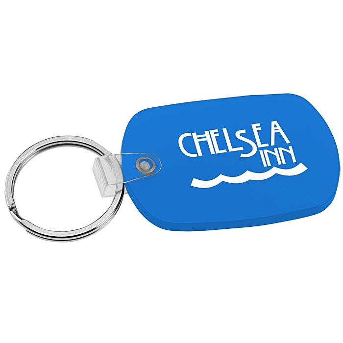 Custom Standard Shape Soft Keychain - Translucent