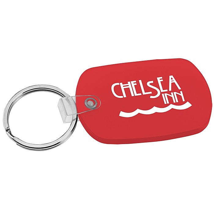 Custom Standard Shape Soft Keychain - Translucent