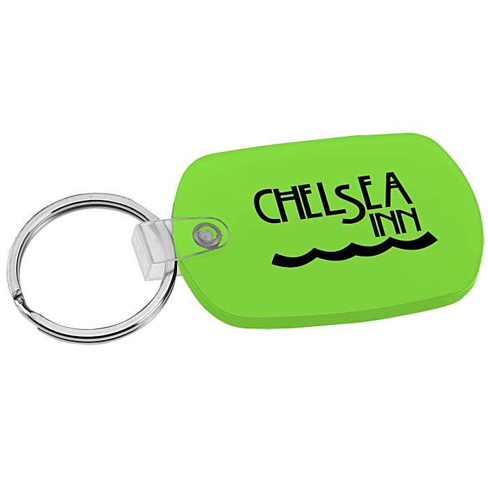 Custom Standard Shape Soft Keychain - Translucent