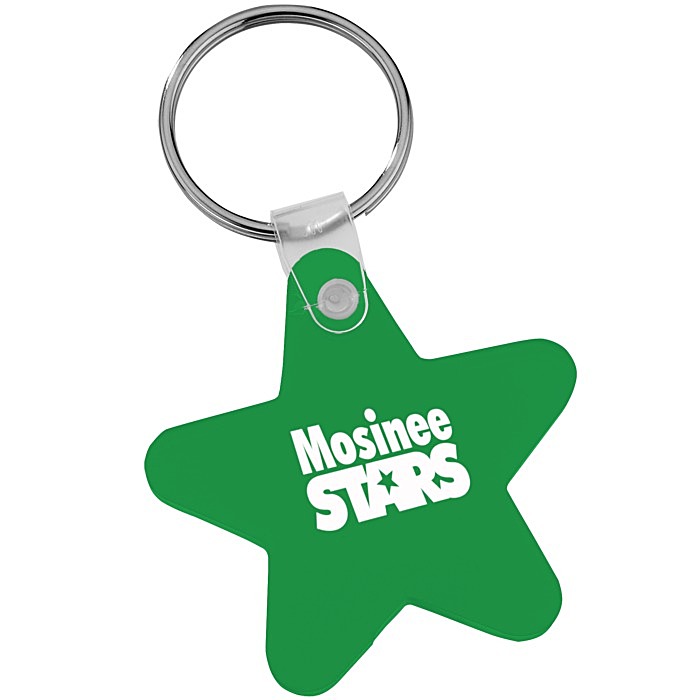 Custom Star Soft Keychain - Translucent
