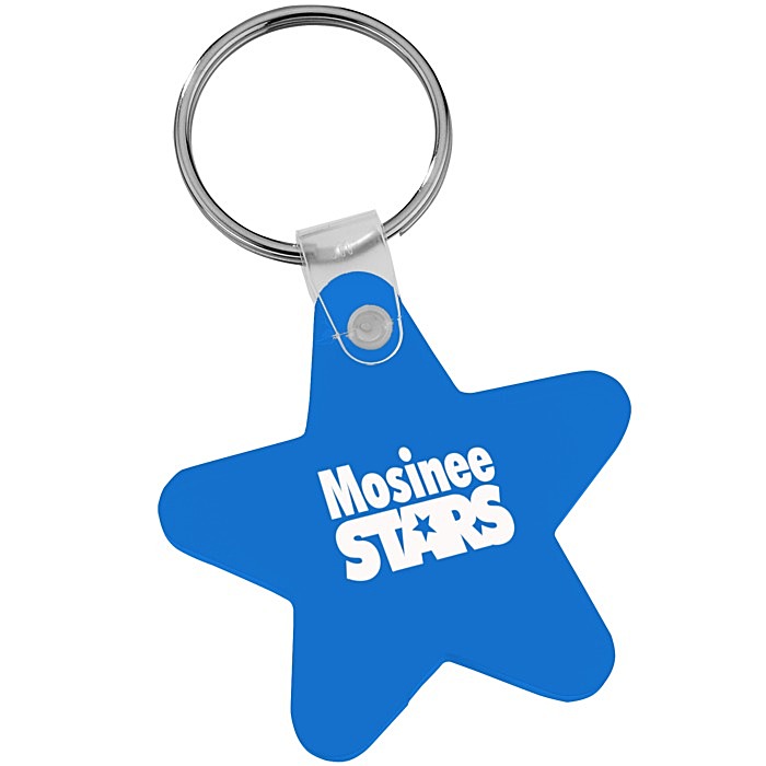 Custom Star Soft Keychain - Translucent