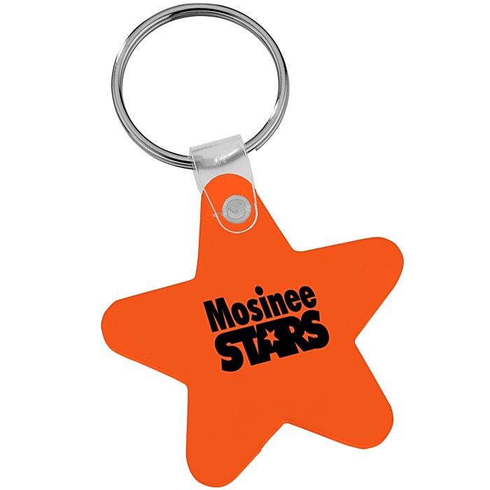 Custom Star Soft Keychain - Translucent