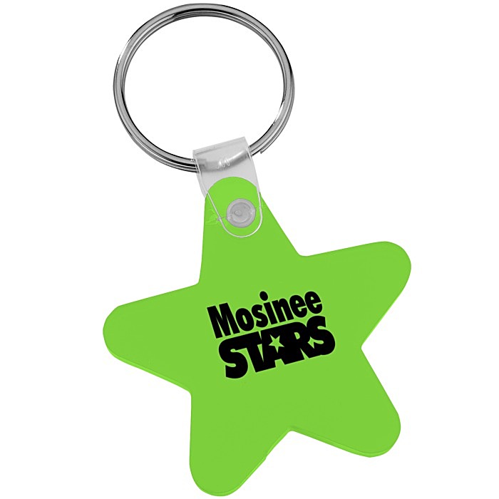 Custom Star Soft Keychain - Translucent