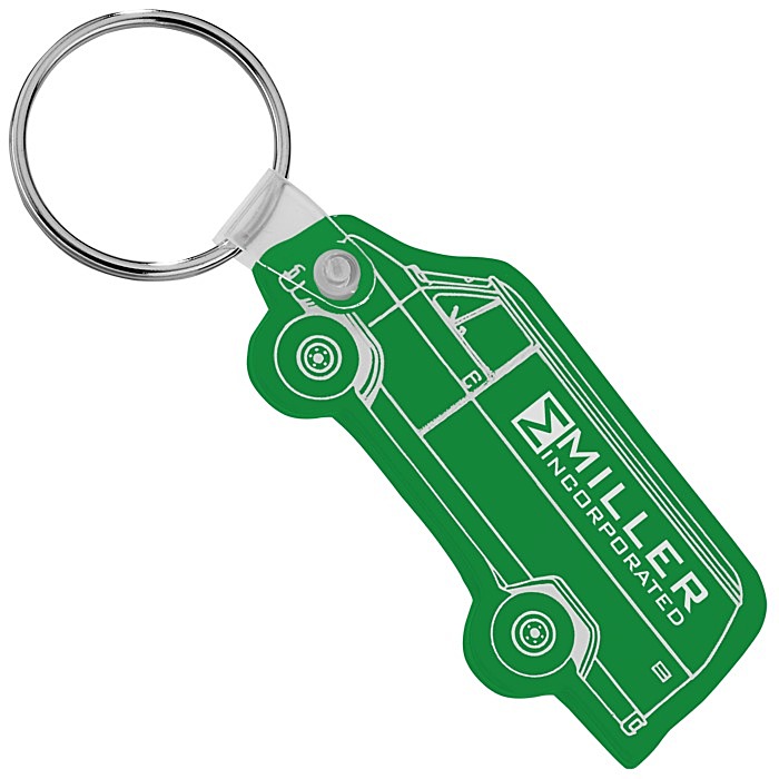 Custom Van Soft Keychain - Translucent