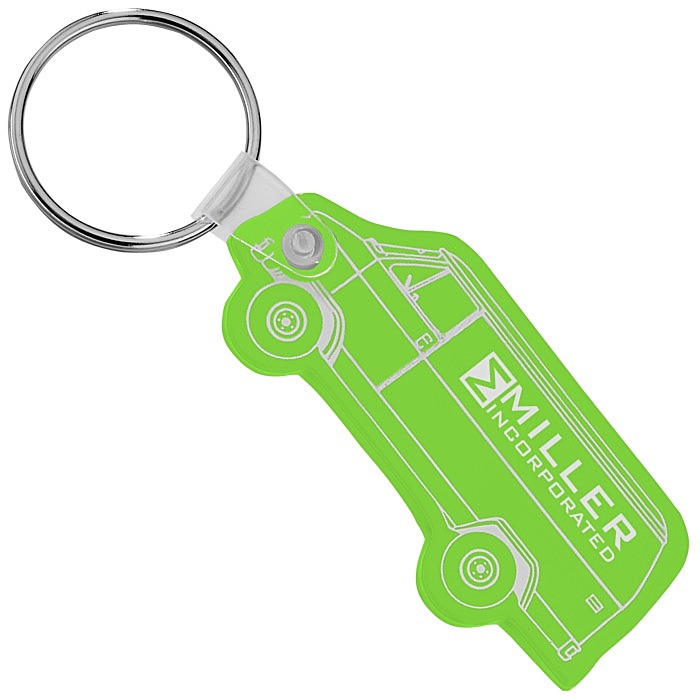 Custom Van Soft Keychain - Translucent