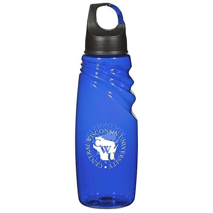 Custom Crest Carabiner Sport Bottle - 22 ounces
