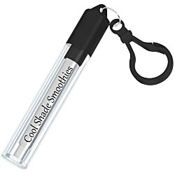 Custom Telescopic Stainless Straw in Carabiner Case