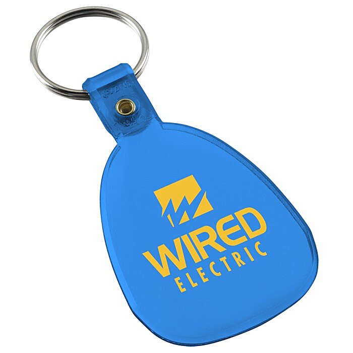 Custom Tab Keychain - Translucent