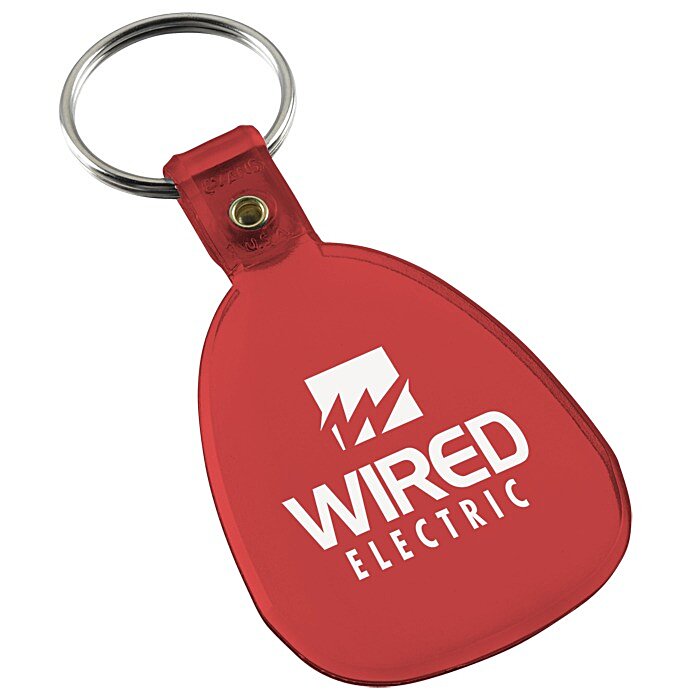 Custom Tab Keychain - Translucent
