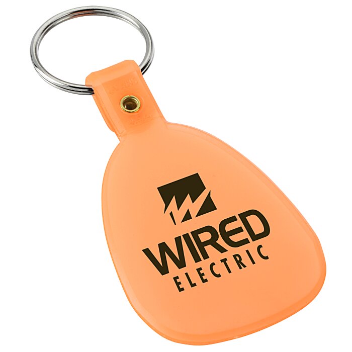 Custom Tab Keychain - Translucent