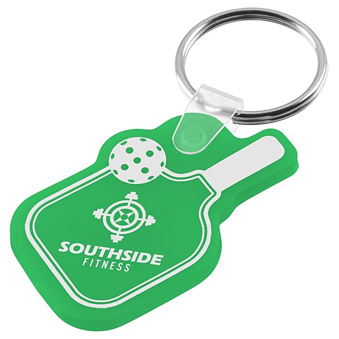 Custom Pickleball Soft Keychain - Translucent