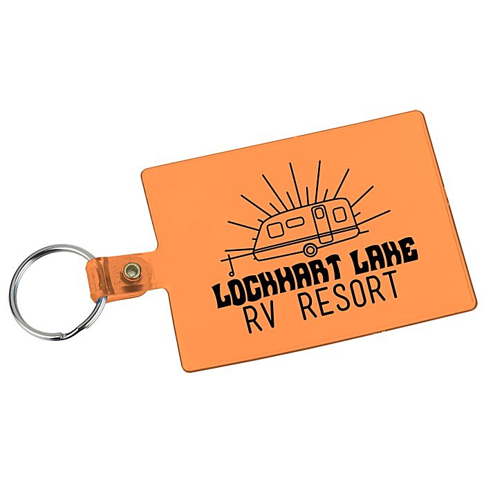 Custom Billboard Keychain - Translucent