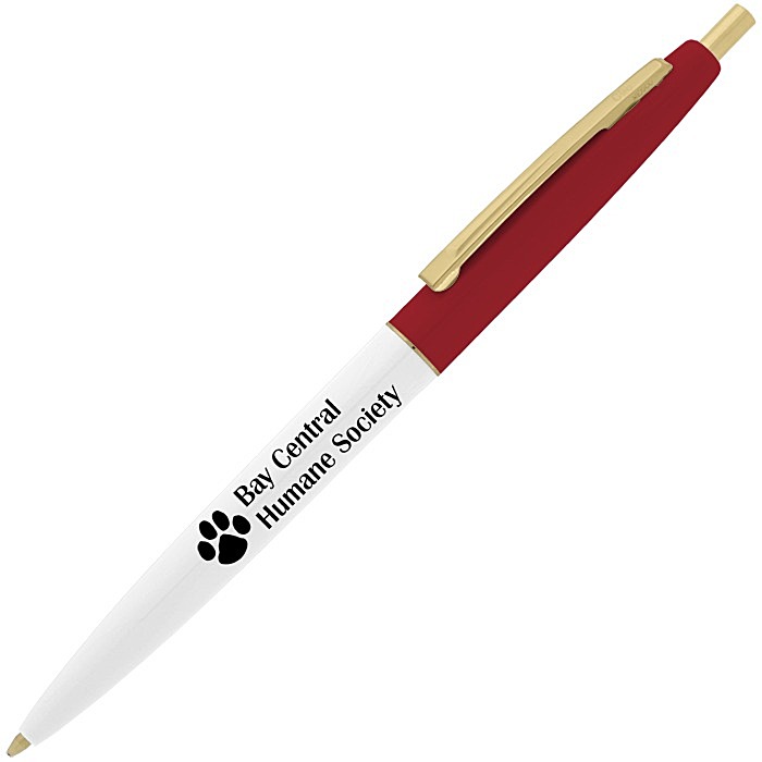 Custom Clic Pen - Gold