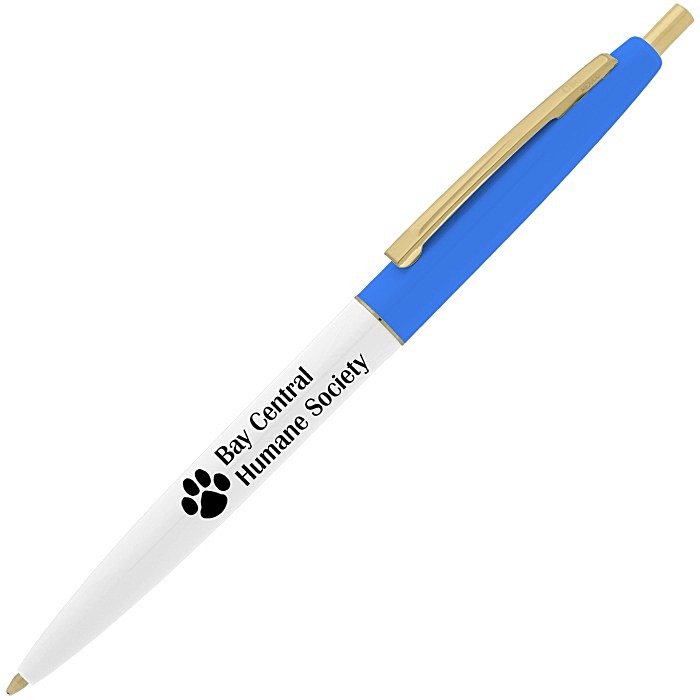 Custom Clic Pen - Gold