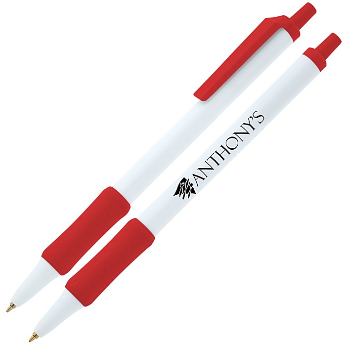 Custom Bic Clic Stic Pen with Grip