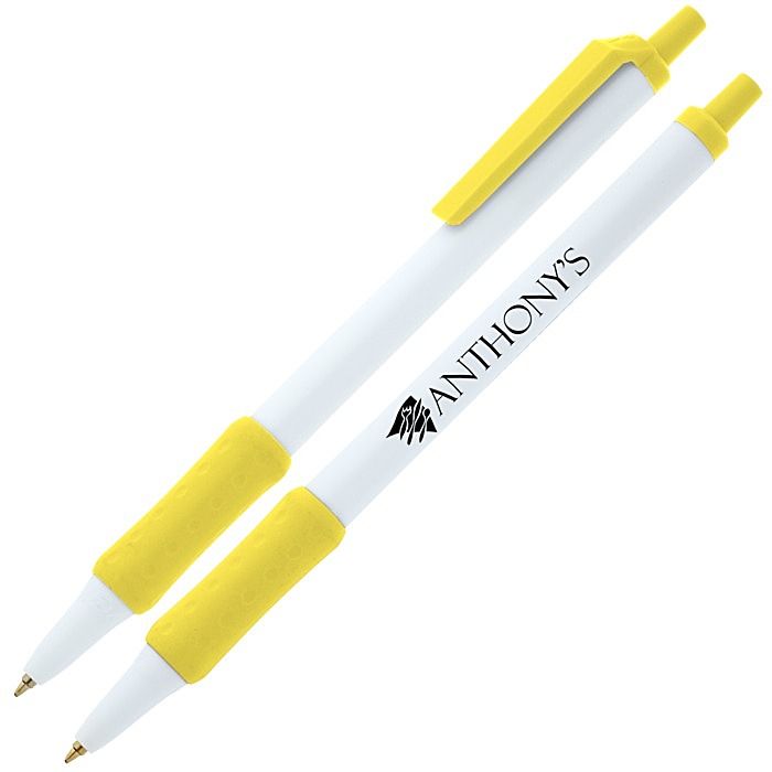 Custom Bic Clic Stic Pen with Grip
