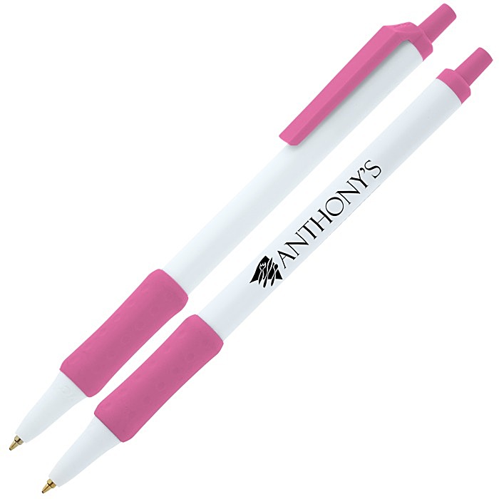 Custom Bic Clic Stic Pen with Grip