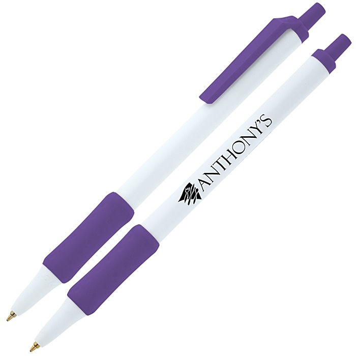 Custom Bic Clic Stic Pen with Grip
