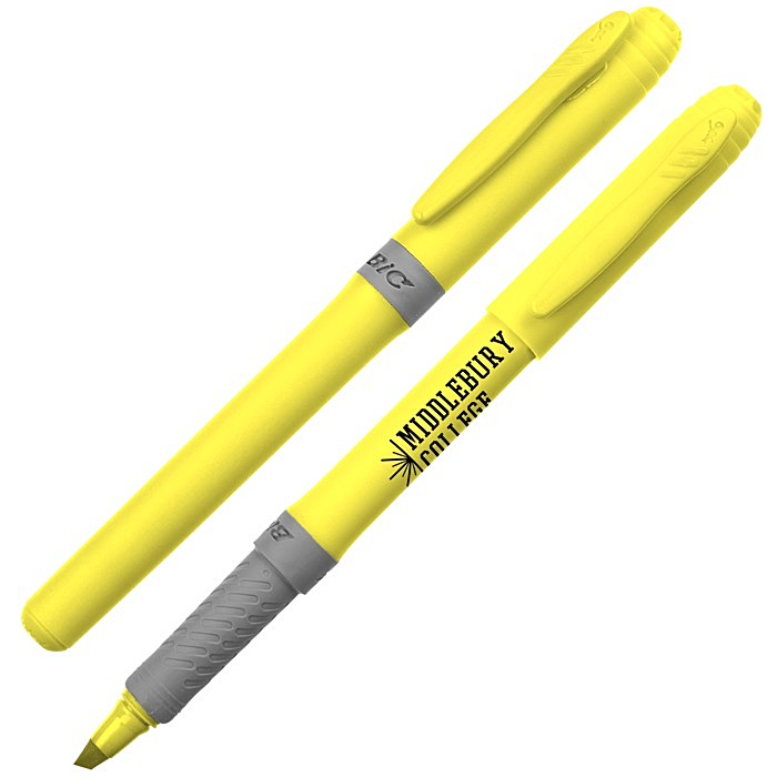Custom Bic Brite Liner Highlighter with Grip