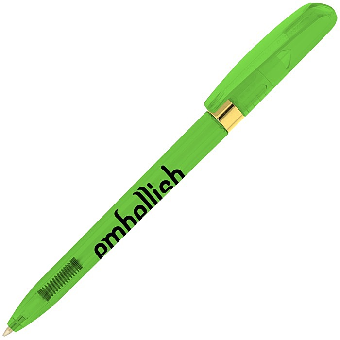 Custom Pivo Pen - Metal Ring - Translucent