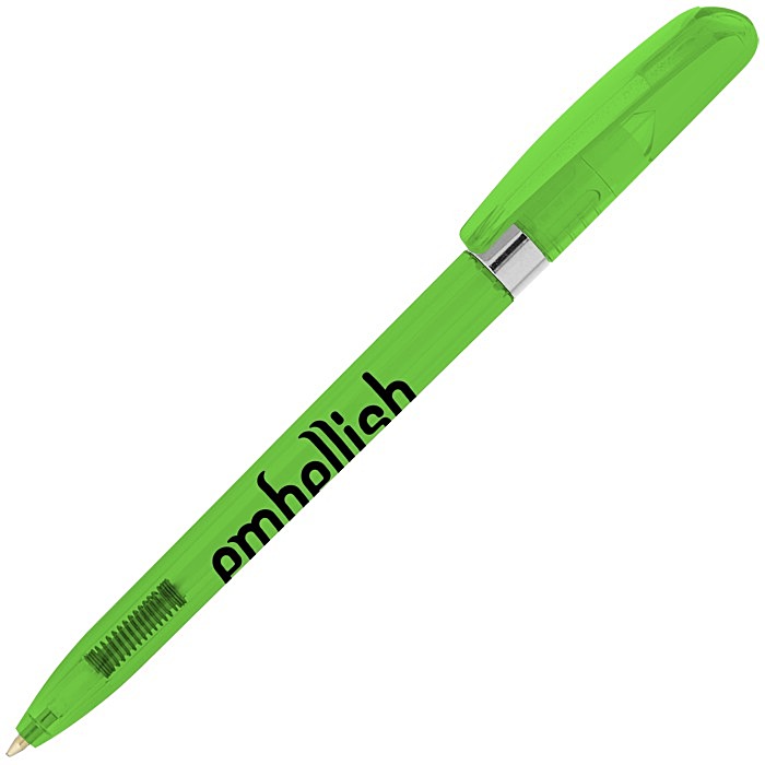 Custom Pivo Pen - Metal Ring - Translucent