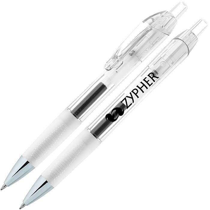 Custom Bic Intensity Clic Gel Pen - Translucent