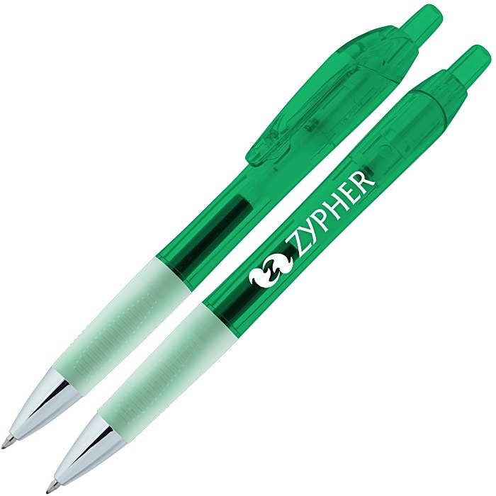 Custom Bic Intensity Clic Gel Pen - Translucent