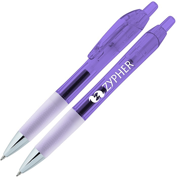 Custom Bic Intensity Clic Gel Pen - Translucent