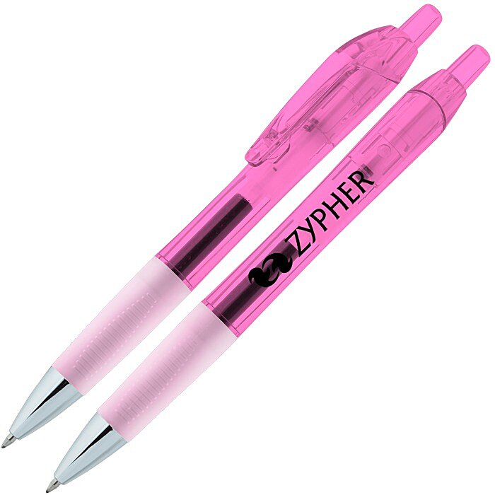 Custom Bic Intensity Clic Gel Pen - Translucent