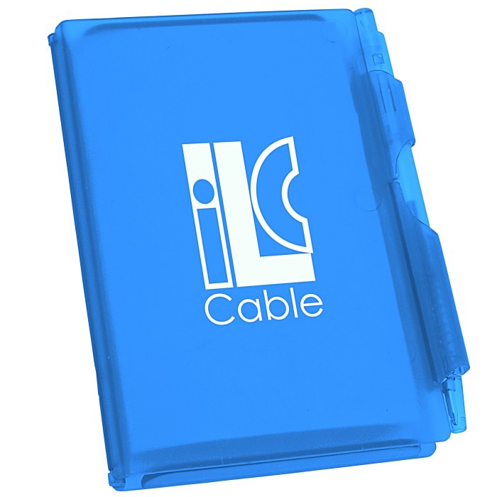 Custom Notepad with Pen - Translucent