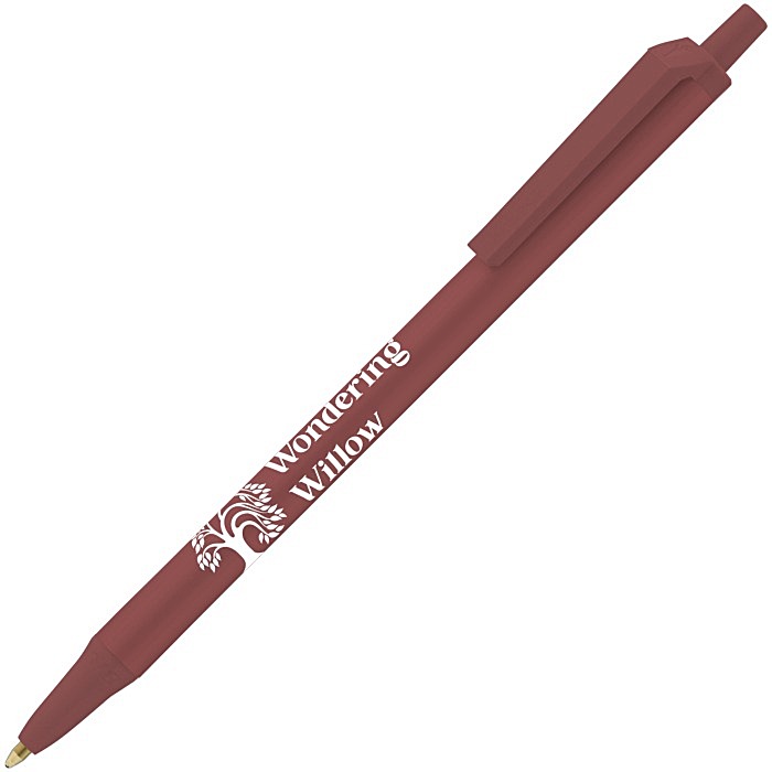 Custom Bic Clic Stic Pen - Metallic