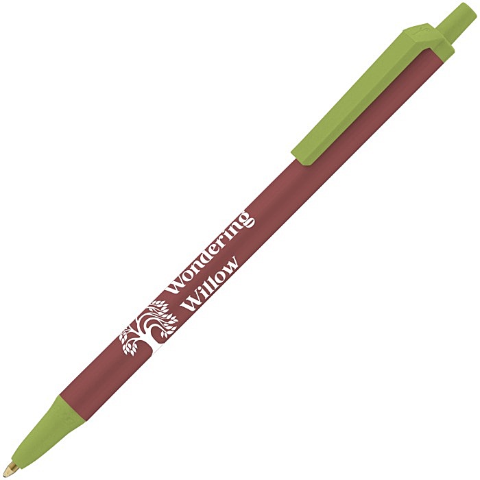 Custom Bic Clic Stic Pen - Metallic