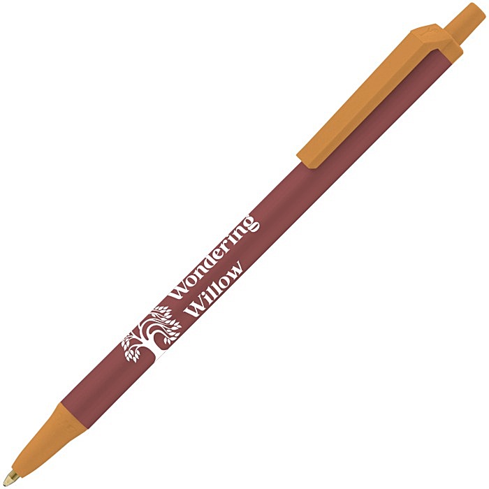 Custom Bic Clic Stic Pen - Metallic