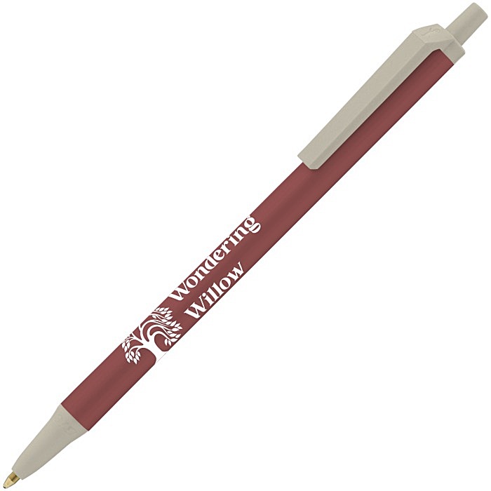 Custom Bic Clic Stic Pen - Metallic