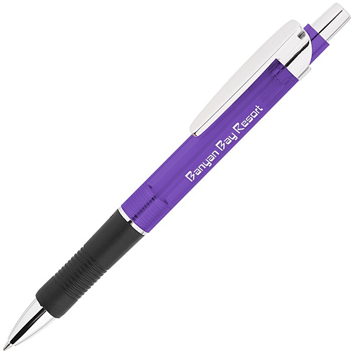 Custom Classic Slim Gel Pen - Translucent