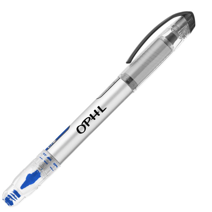 Custom Slim Roller/Highlighter Combo Pen