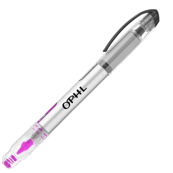 Custom Slim Roller/Highlighter Combo Pen
